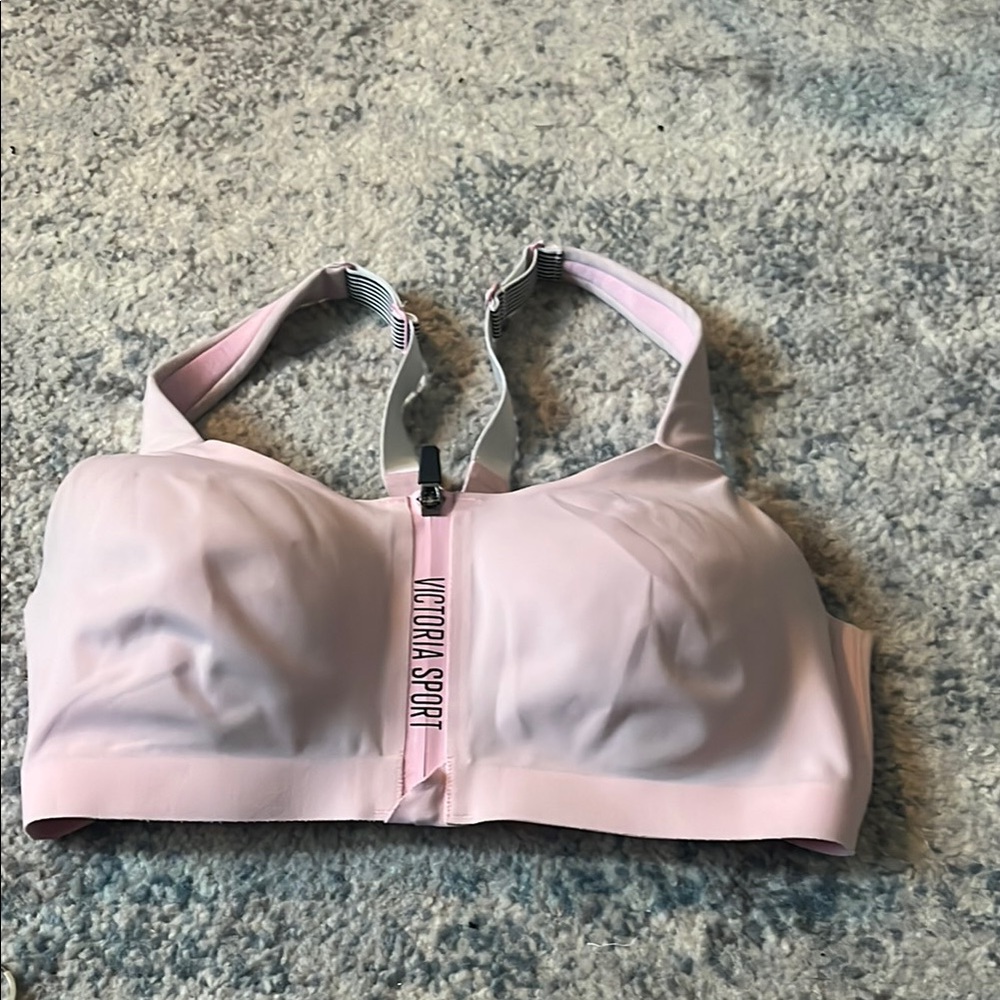 Victoria Sport padded push-up zip front sports bra - 34D